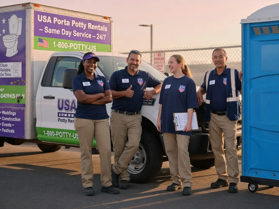 Porta Potty Rental company in Sugarloaf, CA